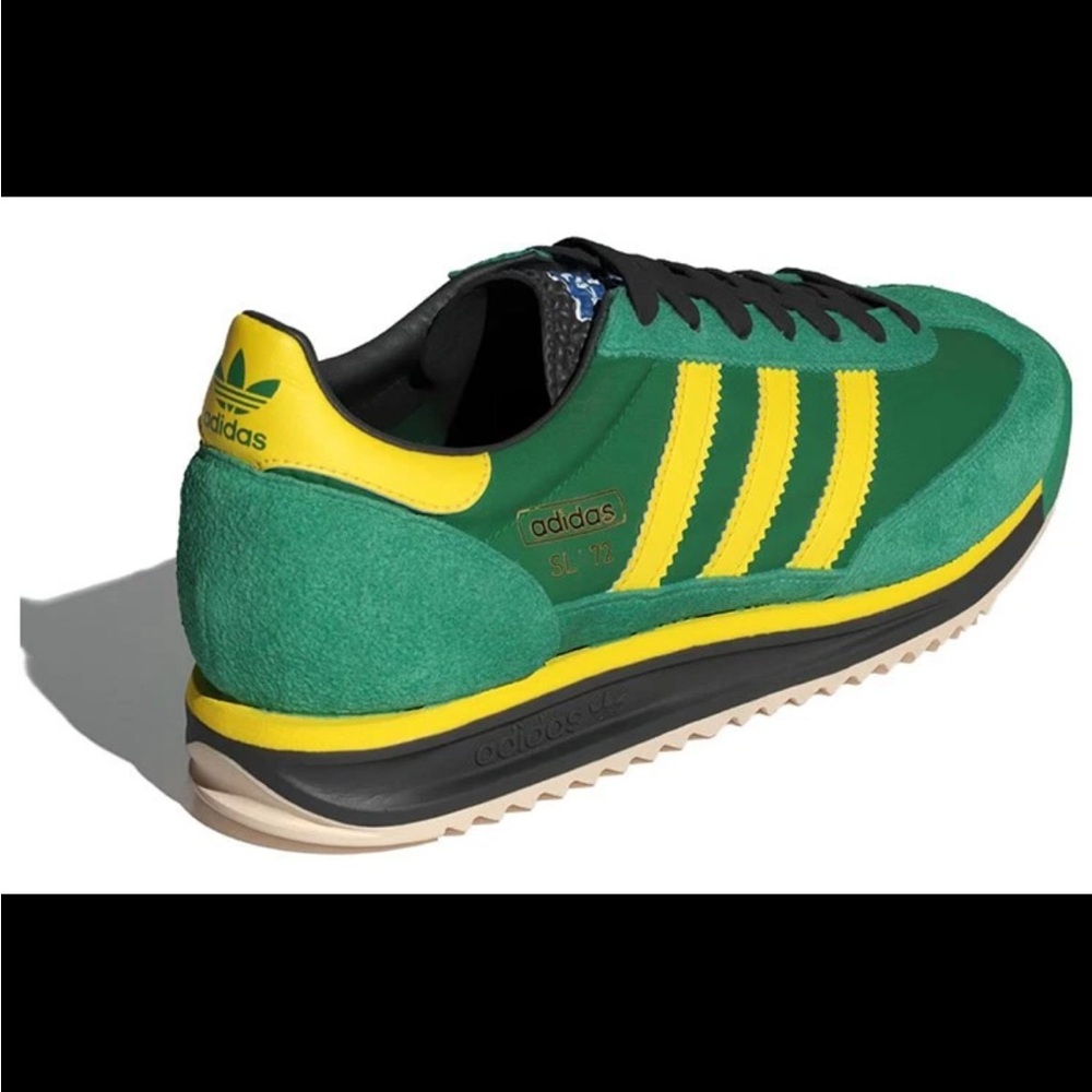Adidas SL 72 Men's 14 in Green and Yellow - Picture 2 of 9